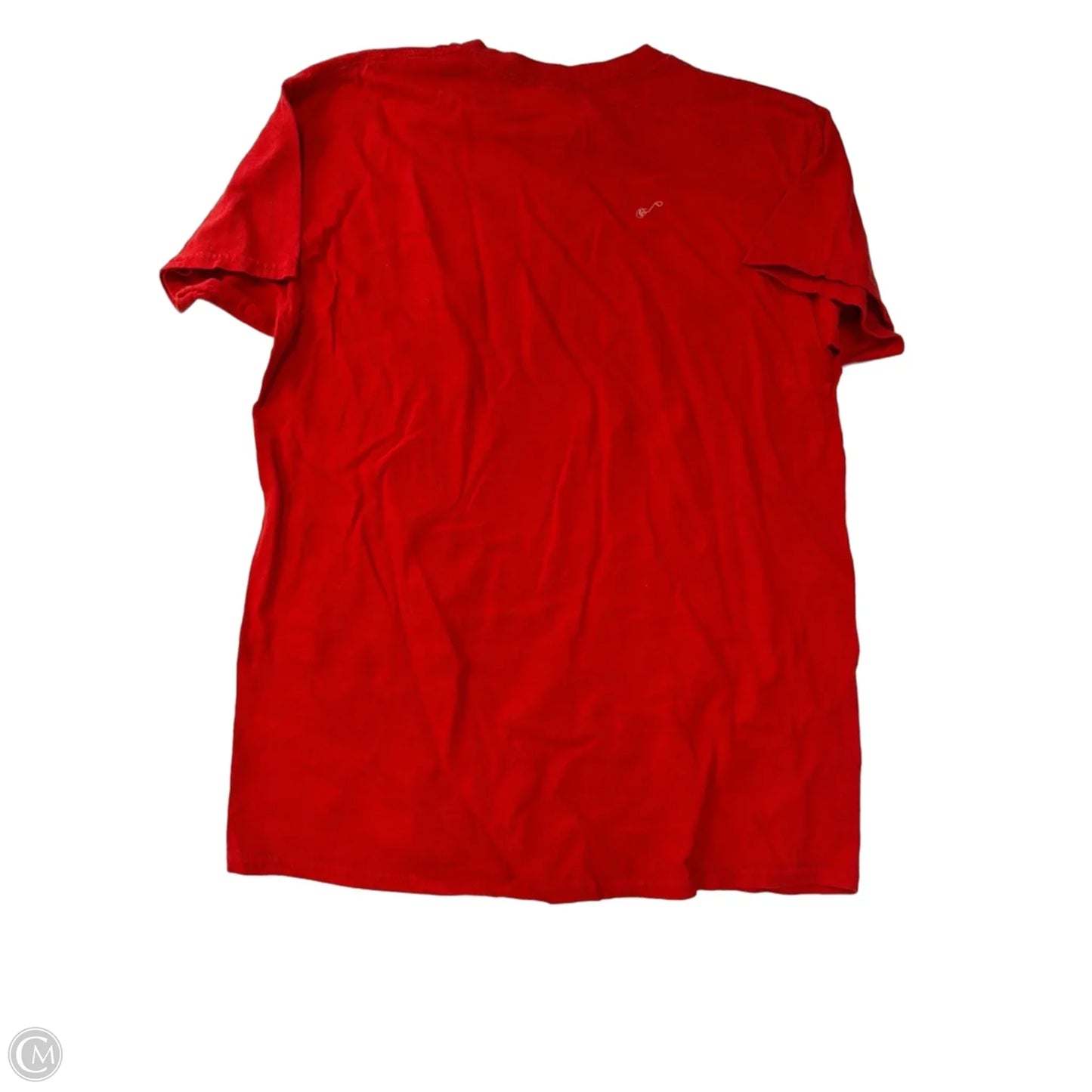 Top Short Sleeve By Gildan In Red, Size: M