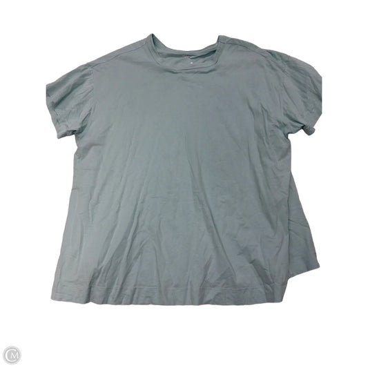 Top Short Sleeve Basic By Old Navy In Blue, Size: 2x