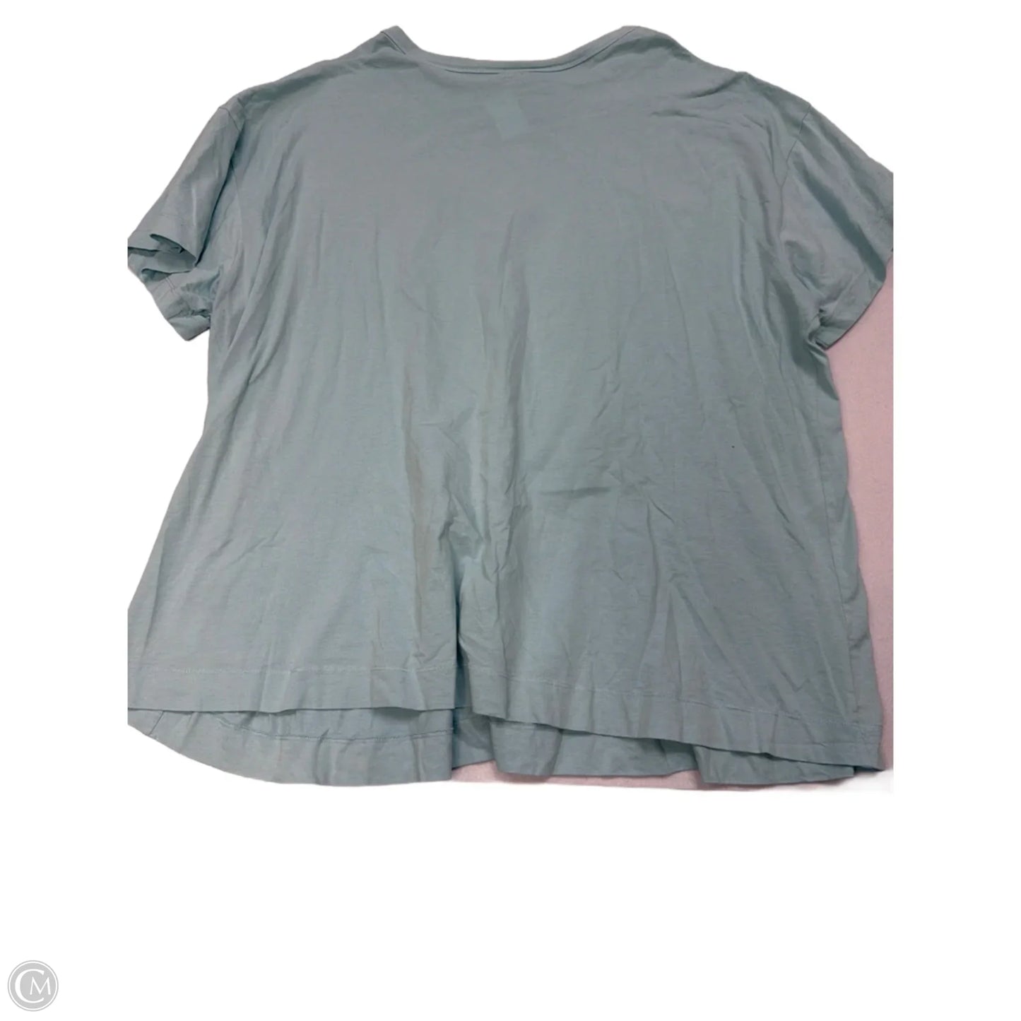 Top Short Sleeve Basic By Old Navy In Blue, Size: 2x