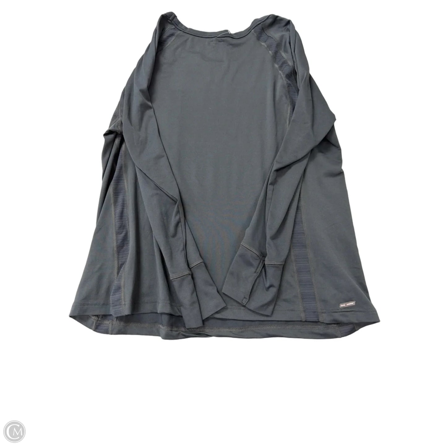 Athletic Top Long Sleeve Crewneck By Danskin In Green, Size: 1x
