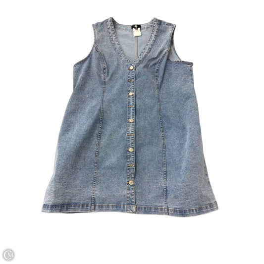 Dress Designer By Frye In Blue Denim, Size: 1x