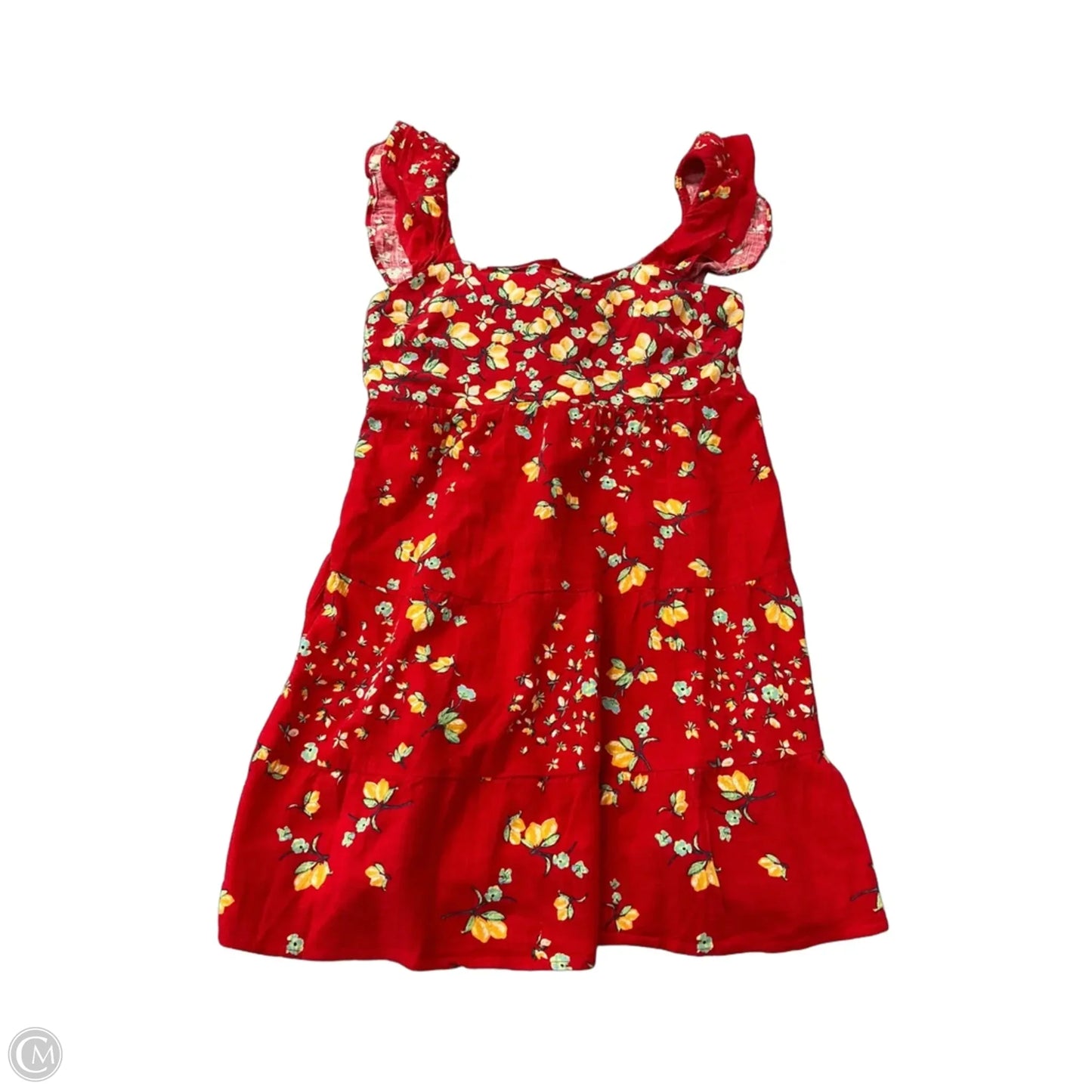 Dress Casual Midi By Lc Lauren Conrad In Red, Size: M