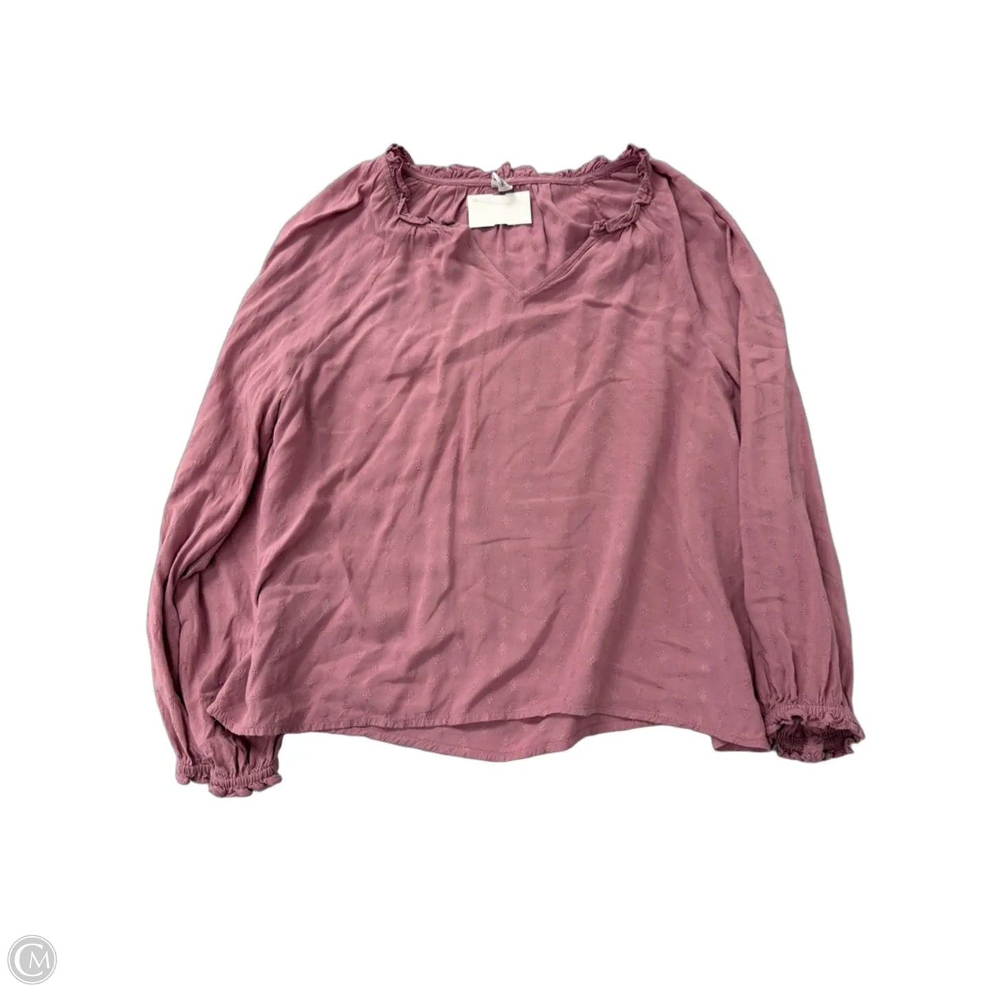 Top Long Sleeve By Old Navy In Purple, Size: Xs