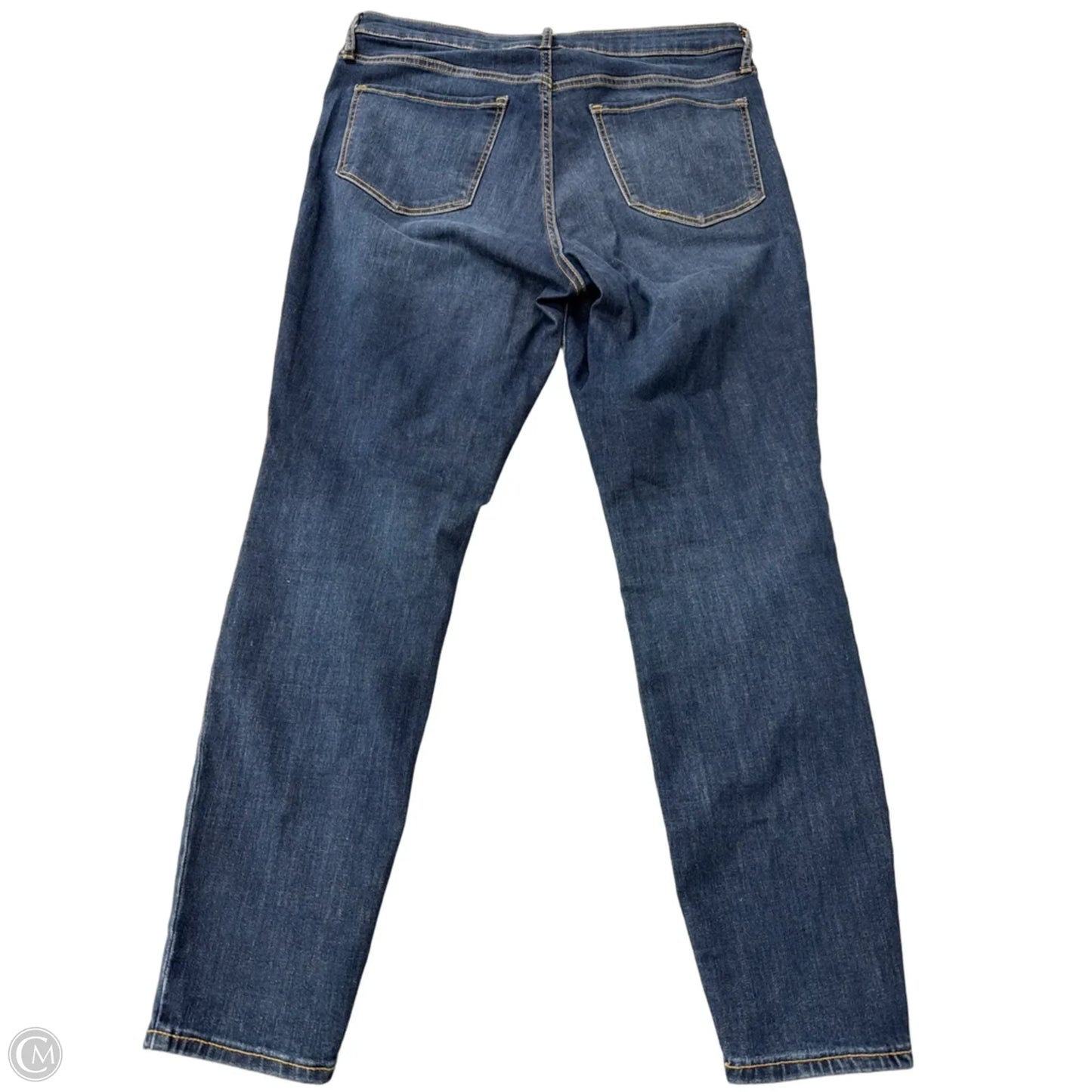 Jeans Skinny By Old Navy In Blue Denim, Size: 14