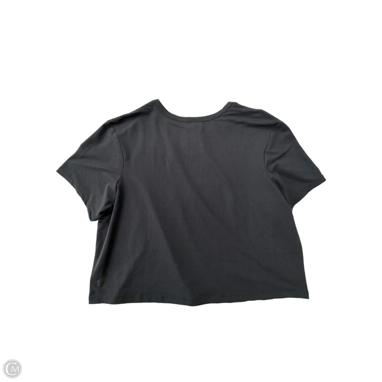 Athletic Top Short Sleeve By All In Motion In Black, Size: Xl