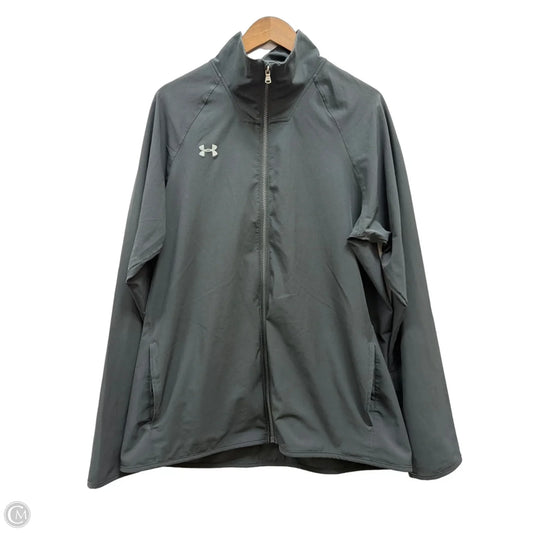 Athletic Jacket By Under Armour In Black, Size: Xl