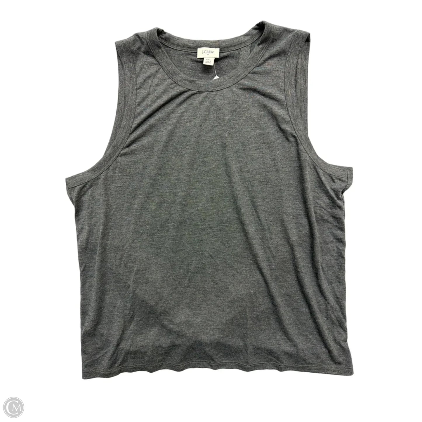 Top Sleeveless By J. Crew In Grey, Size: 1x