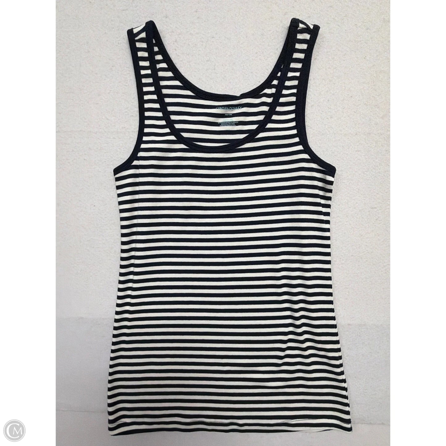 Tank Top By Cynthia Rowley In Striped Pattern, Size: L
