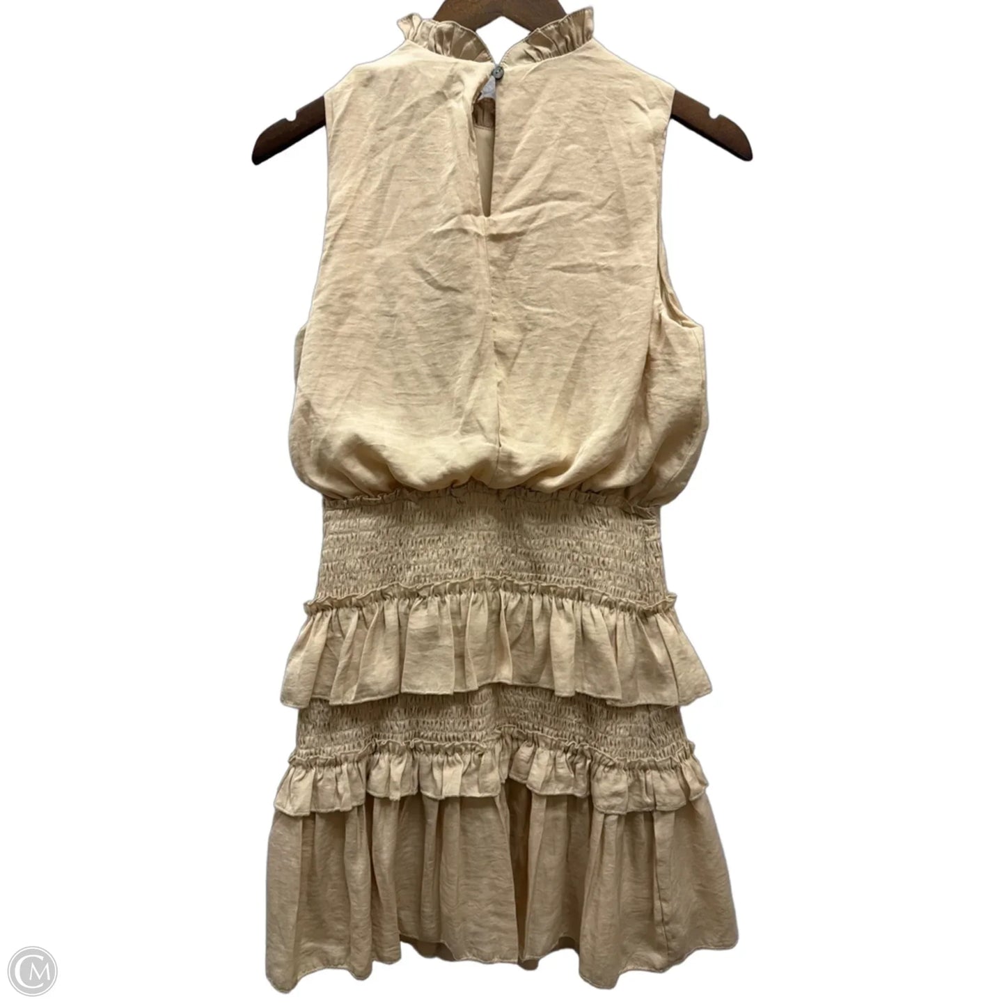 Dress Casual Short By She + Sky In Tan, Size: S