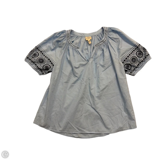 Top Short Sleeve By St Johns Bay In Blue, Size: Xl