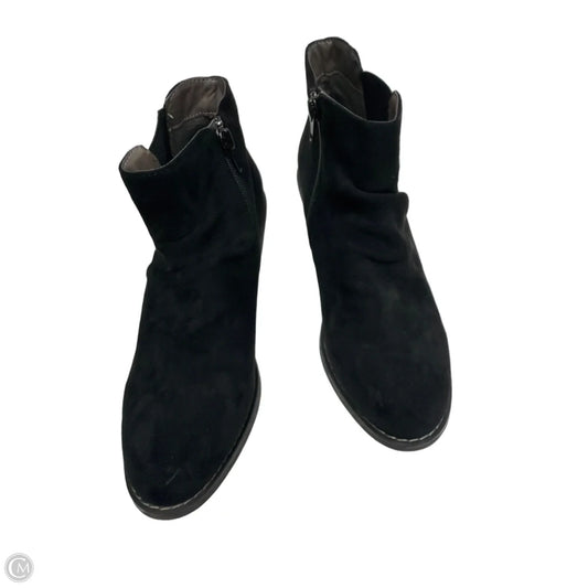 Boots Ankle Flats By Sofft In Black, Size: 7.5