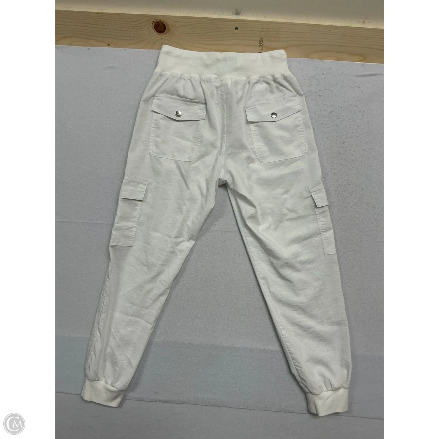 Pants Joggers By Clothes Mentor In White, Size: 4
