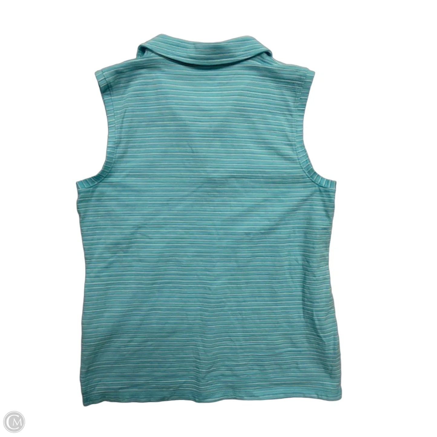 Top Sleeveless By Talbots In Blue, Size: M