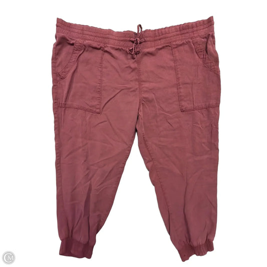Pants Joggers By Gap In Pink, Size: 1x
