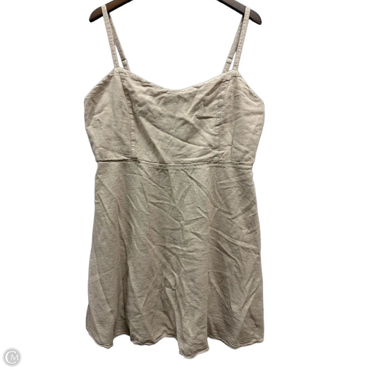 Dress Casual Short By Old Navy In Tan, Size: 1x
