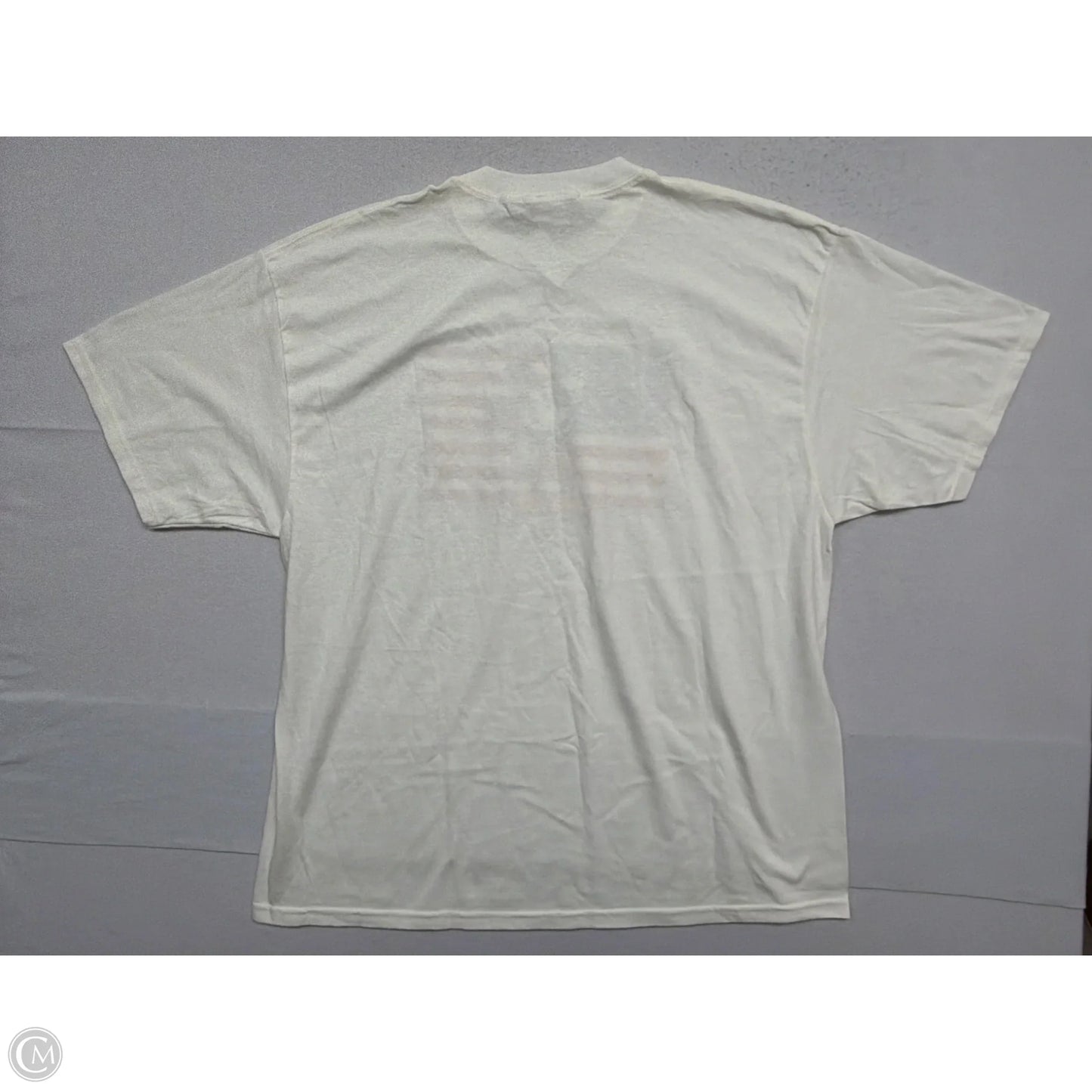 Top Short Sleeve By Disney In White, Size: 1x