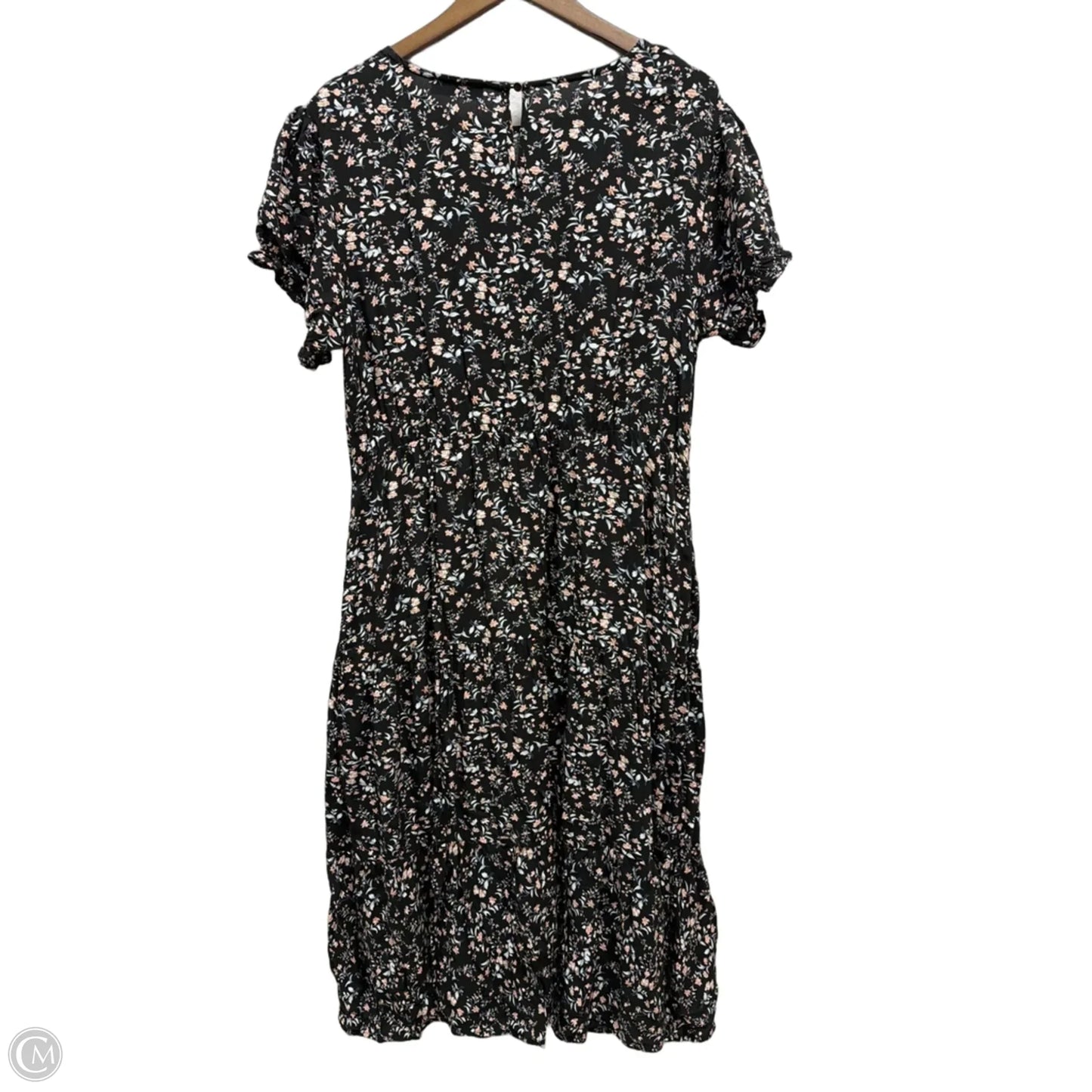 Dress Casual Midi By Clothes Mentor In Floral Print, Size: Xl