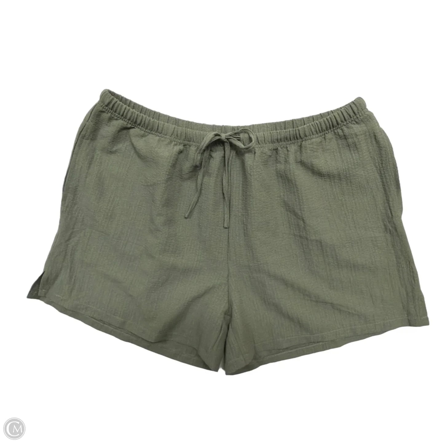 Shorts By Ekouaer In Green, Size: Xl