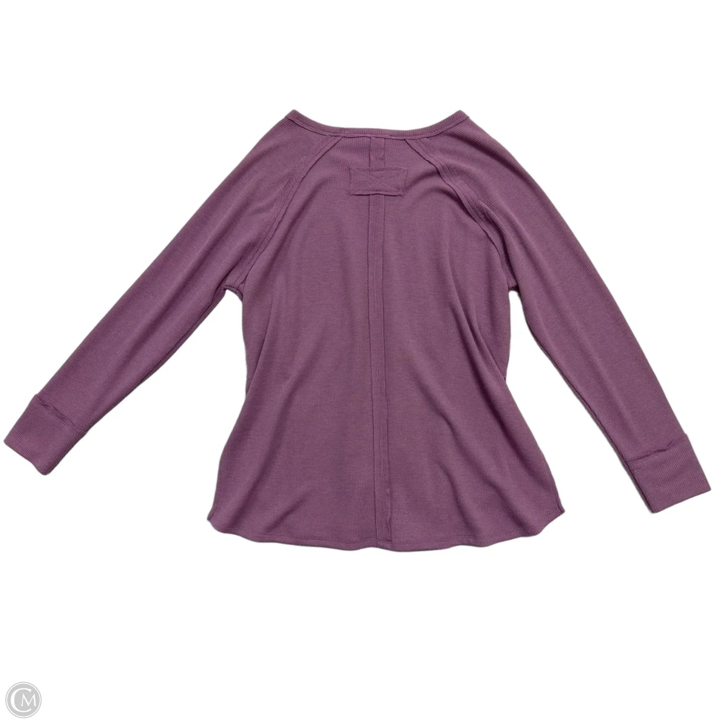 Top Long Sleeve By Zenana In Purple, Size: L