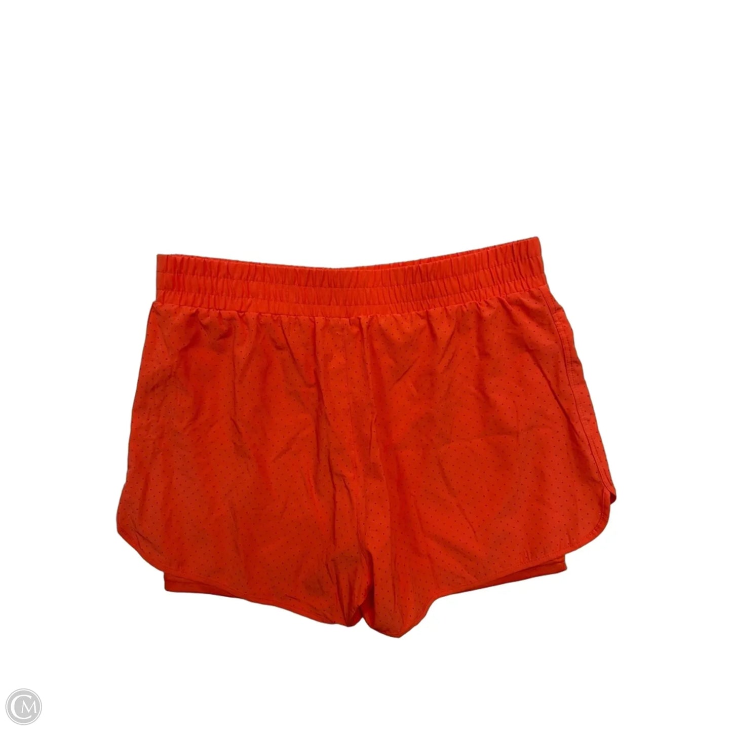 Athletic Shorts By Daisy Fuentes In Orange, Size: L