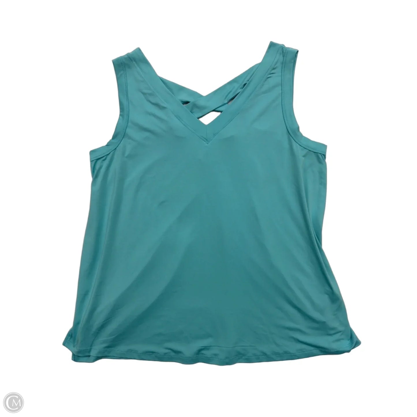 Athletic Tank Top By Livi Active In Blue, Size: 1x