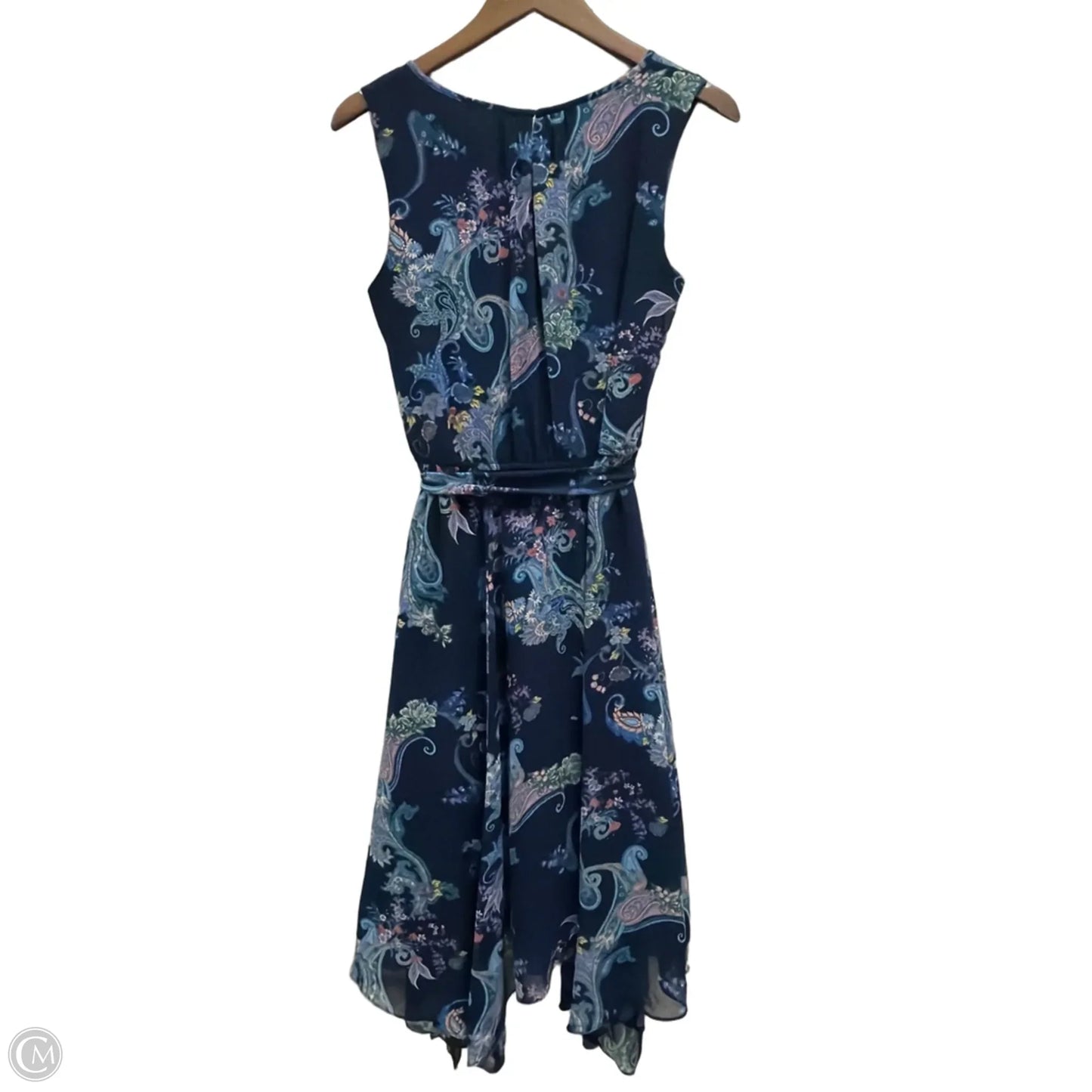 Dress Casual Midi By Roz And Ali In Blue, Size: M