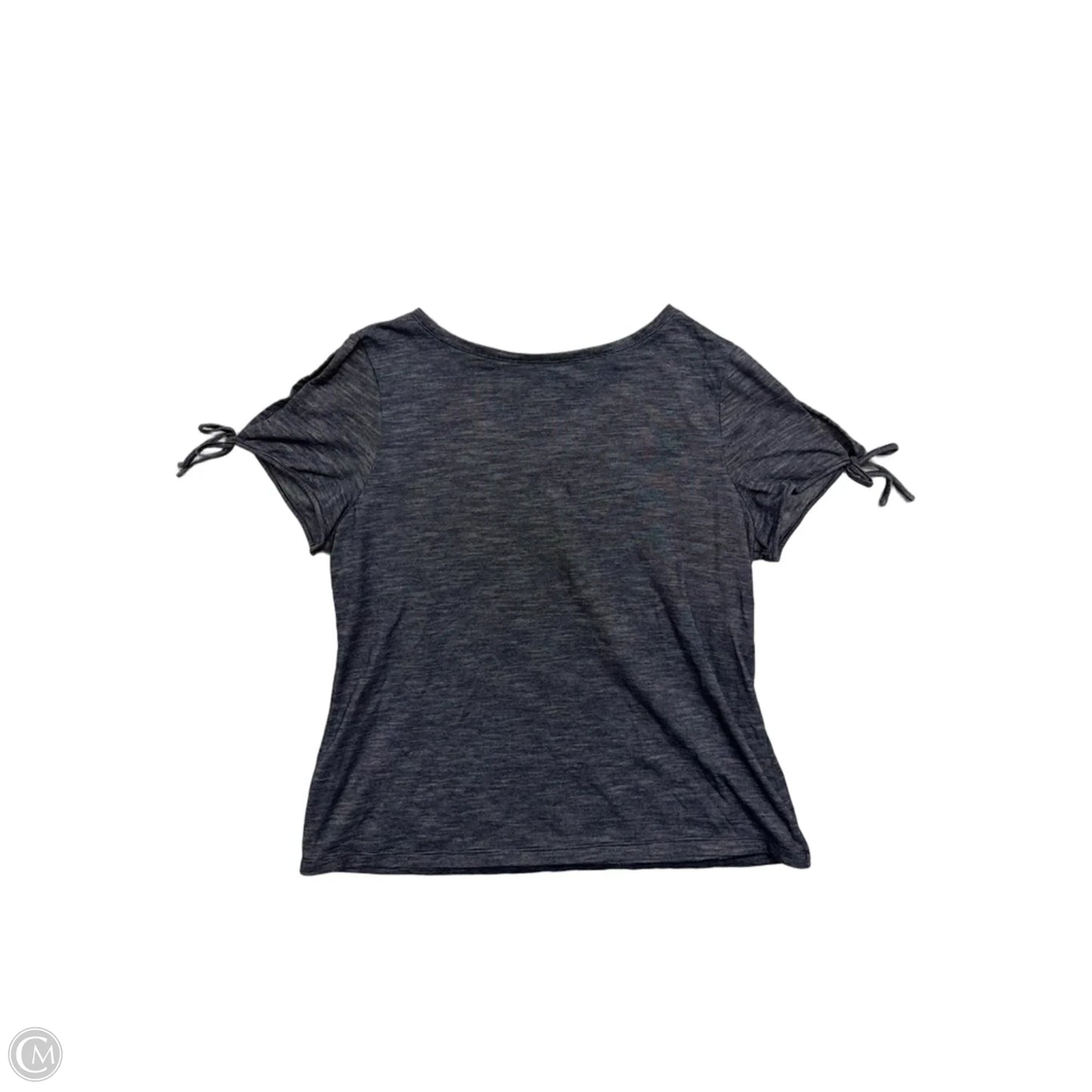 Top Short Sleeve By Talbots In Blue, Size: Lp