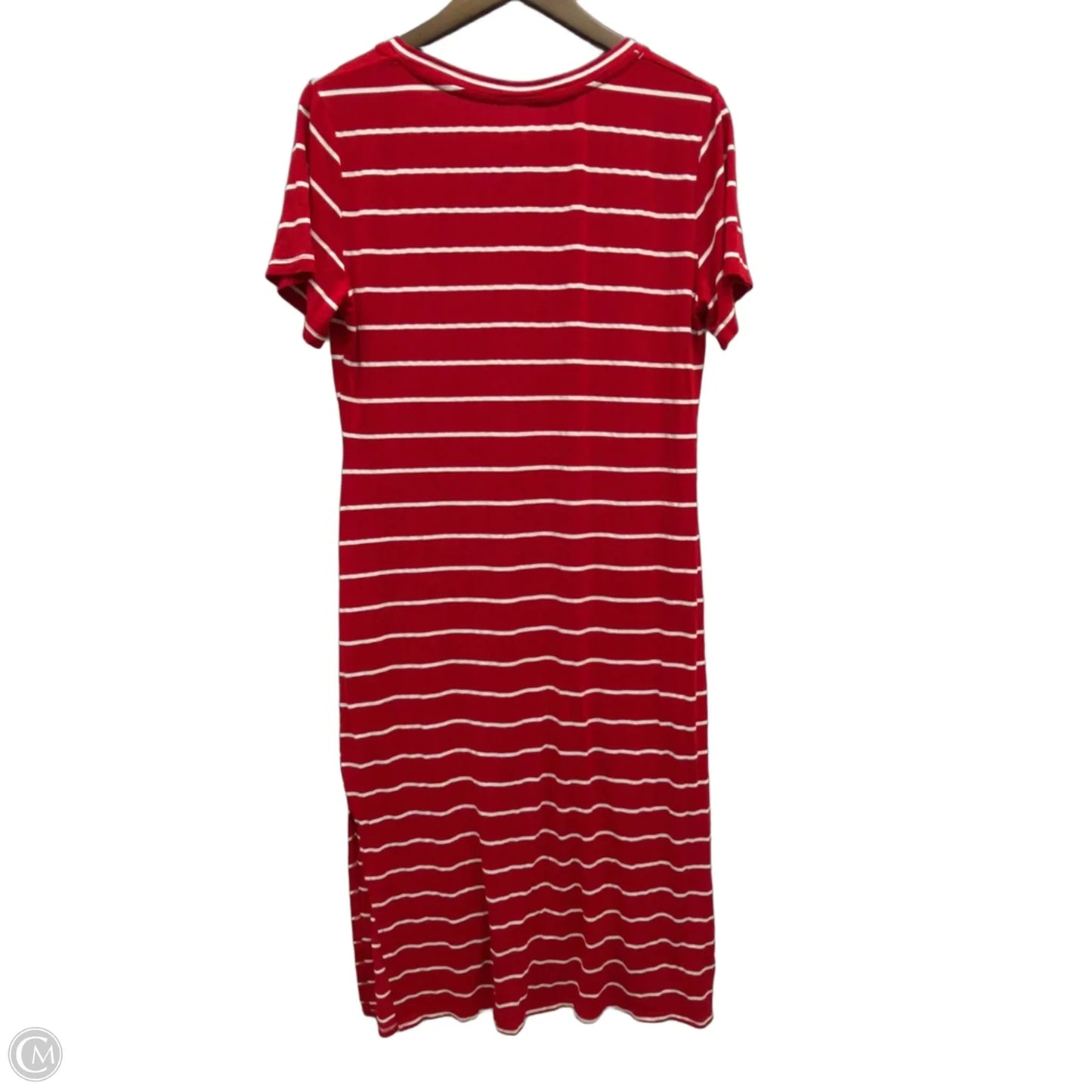 Dress Casual Maxi By Clothes Mentor In Striped Pattern, Size: L