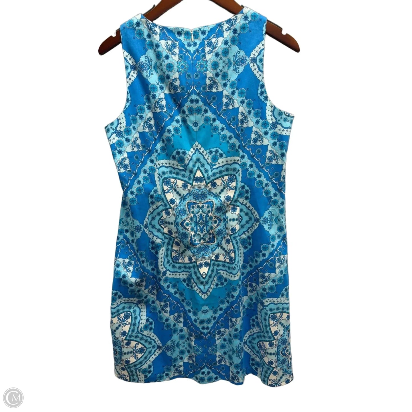 Dress Casual Short By London Times In Blue, Size: M