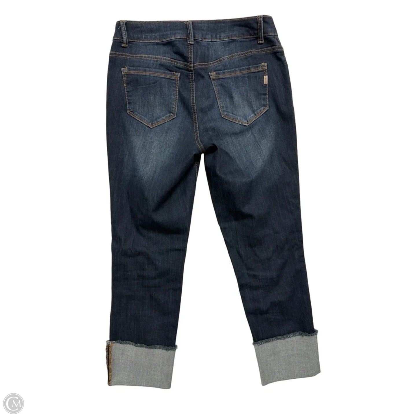 Jeans Straight By 1822 Denim In Blue Denim, Size: 8