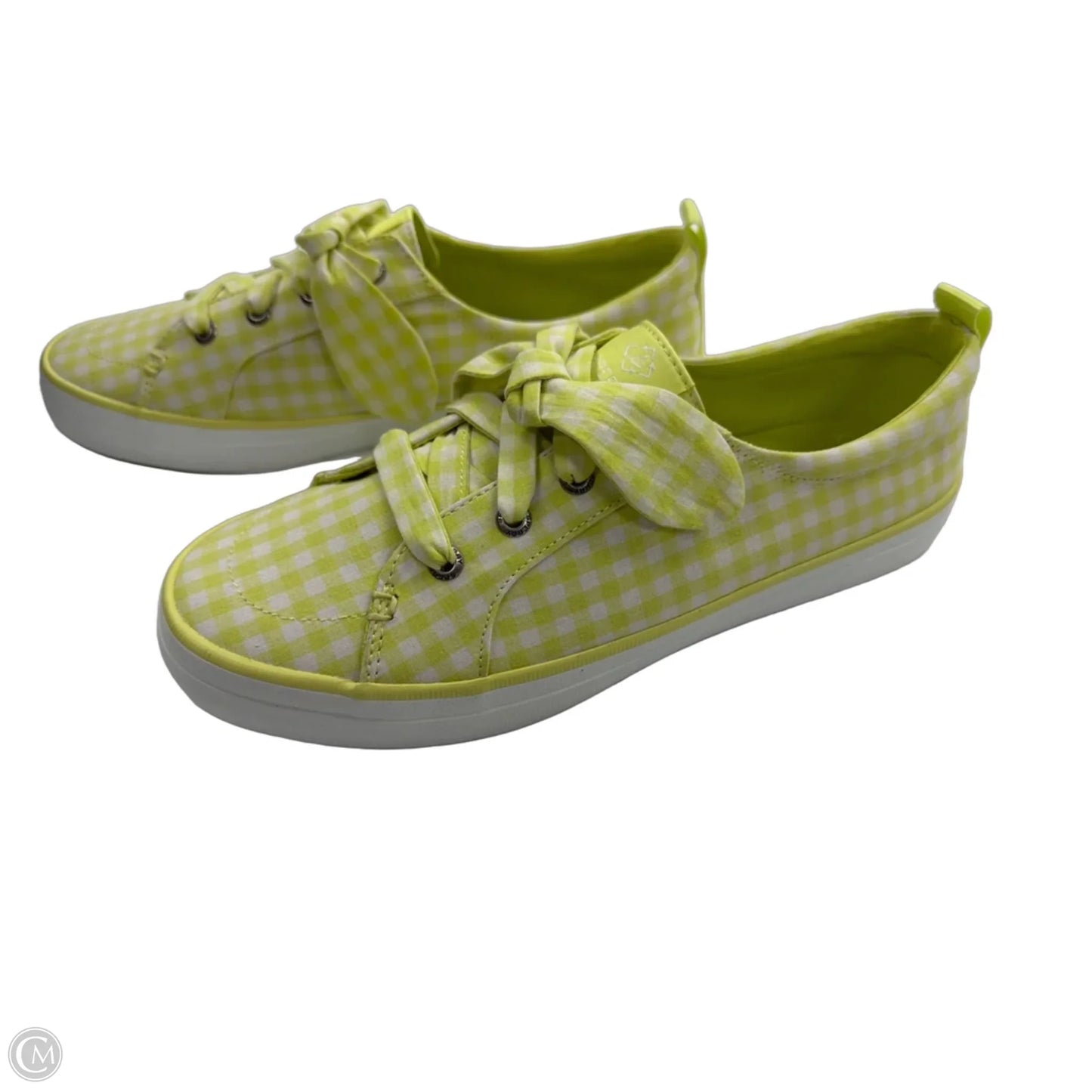 Shoes Sneakers By Sperry In Yellow, Size: 9.5