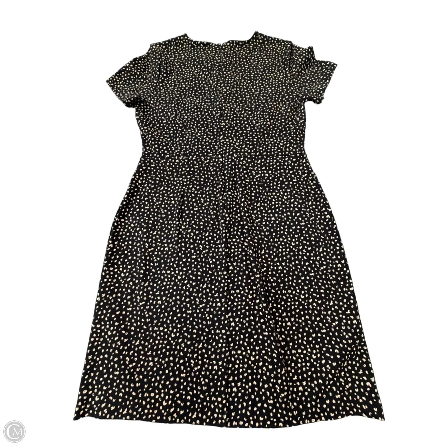 Dress Casual Short By Old Navy In Black & Cream, Size: L