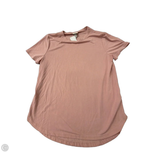 Top Short Sleeve By A New Day In Pink, Size: S