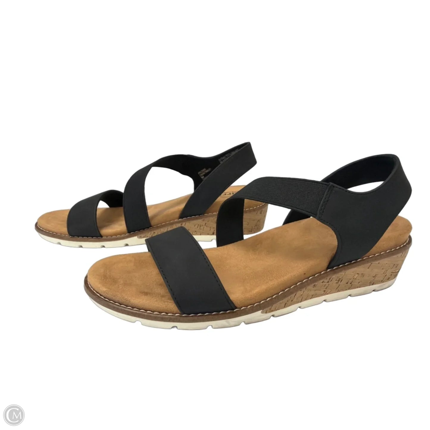 Sandals Flats By Cliffs By White Mountain In Black, Size: 9