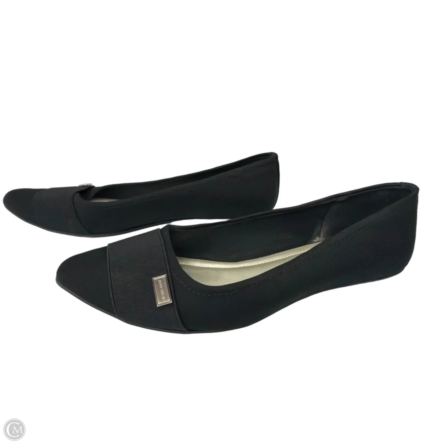 Shoes Flats By Anne Klein In Black, Size: 9