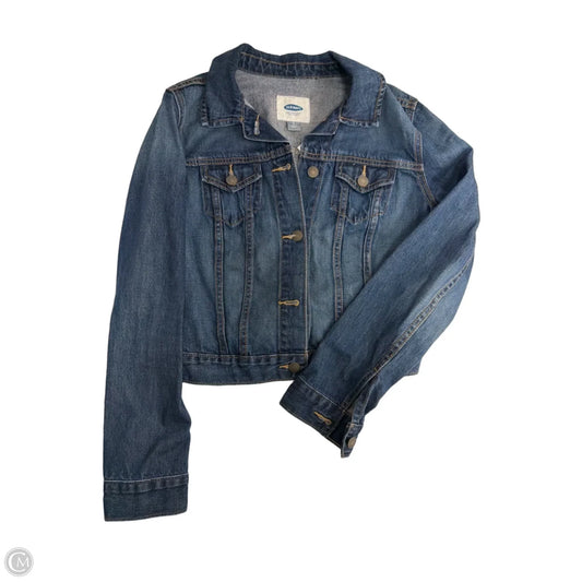 Jacket Denim By Old Navy In Blue Denim, Size: S
