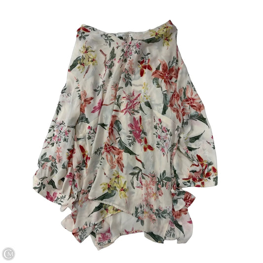 Top Long Sleeve By Violet And Claire In Floral Print, Size: 3x