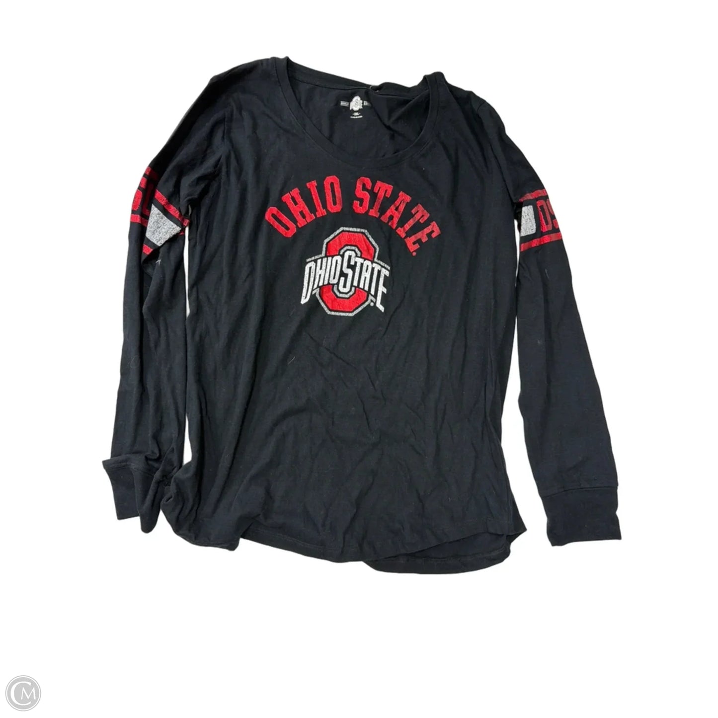 Top Long Sleeve By Clothes Mentor In Black, Size: 1x