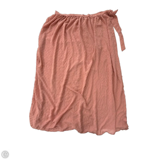 Swimwear Cover-up By Time And Tru In Pink, Size: L