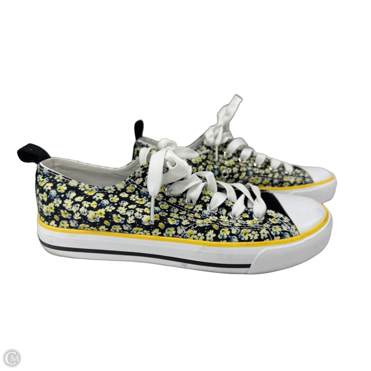 Shoes Sneakers By Clothes Mentor In Floral Print, Size: 8