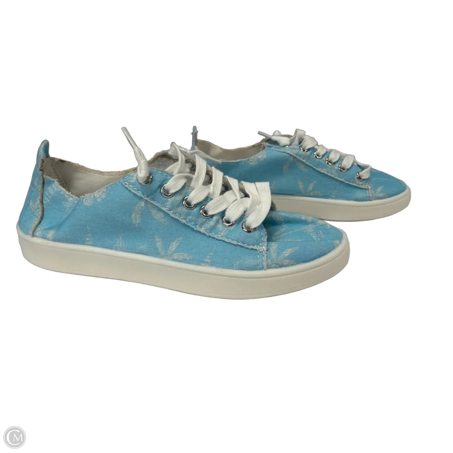 Shoes Sneakers By Clothes Mentor In Blue, Size: 7