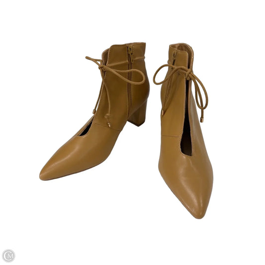 Shoes Heels Block By Comfortview In Brown, Size: 9.5