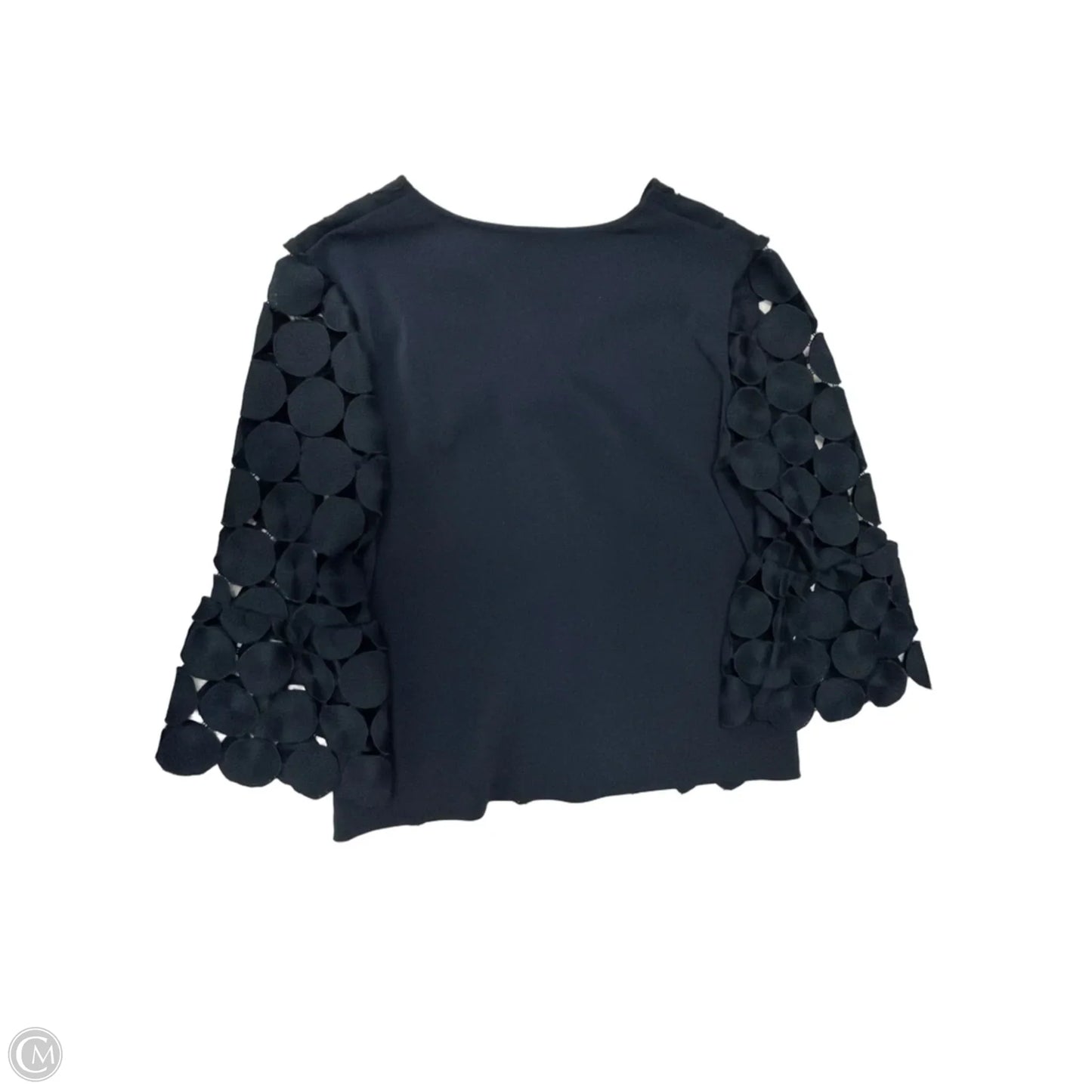 Top 3/4 Sleeve By Ann Taylor In Navy, Size: S