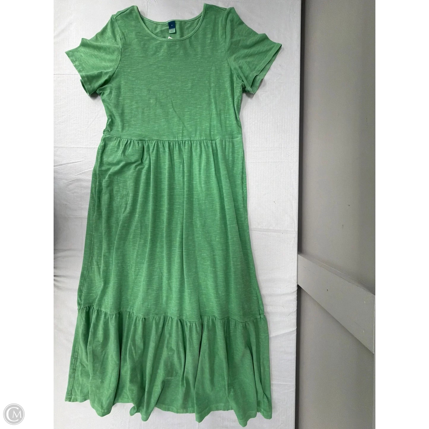 Dress Casual Maxi By Old Navy In Green, Size: M