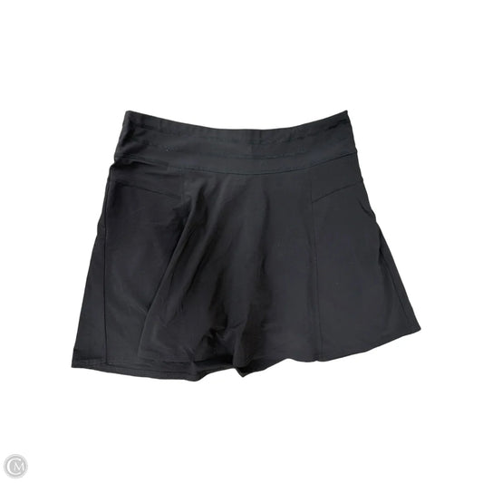 Athletic Skort By Athleta In Black, Size: L