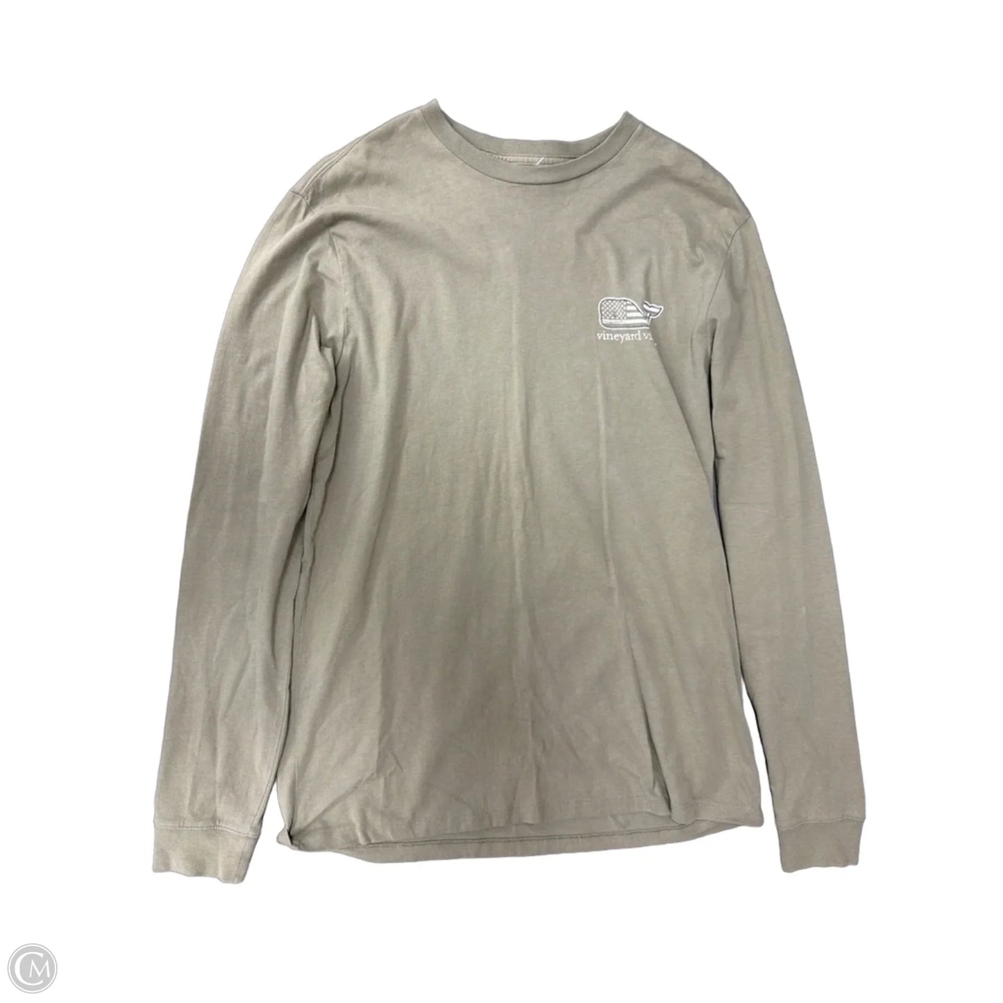 Top Long Sleeve By Vineyard Vines In Green, Size: Xs