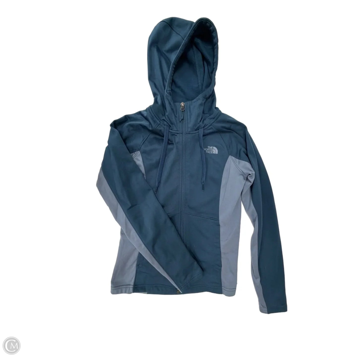 Athletic Jacket By The North Face In Blue, Size: S