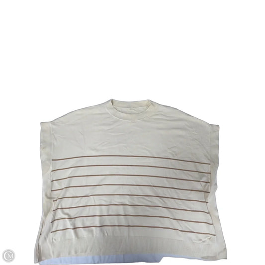 Top Short Sleeve By Clothes Mentor In Striped Pattern, Size: 1x