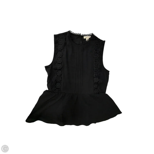 Top Sleeveless By Monteau In Black, Size: Xl