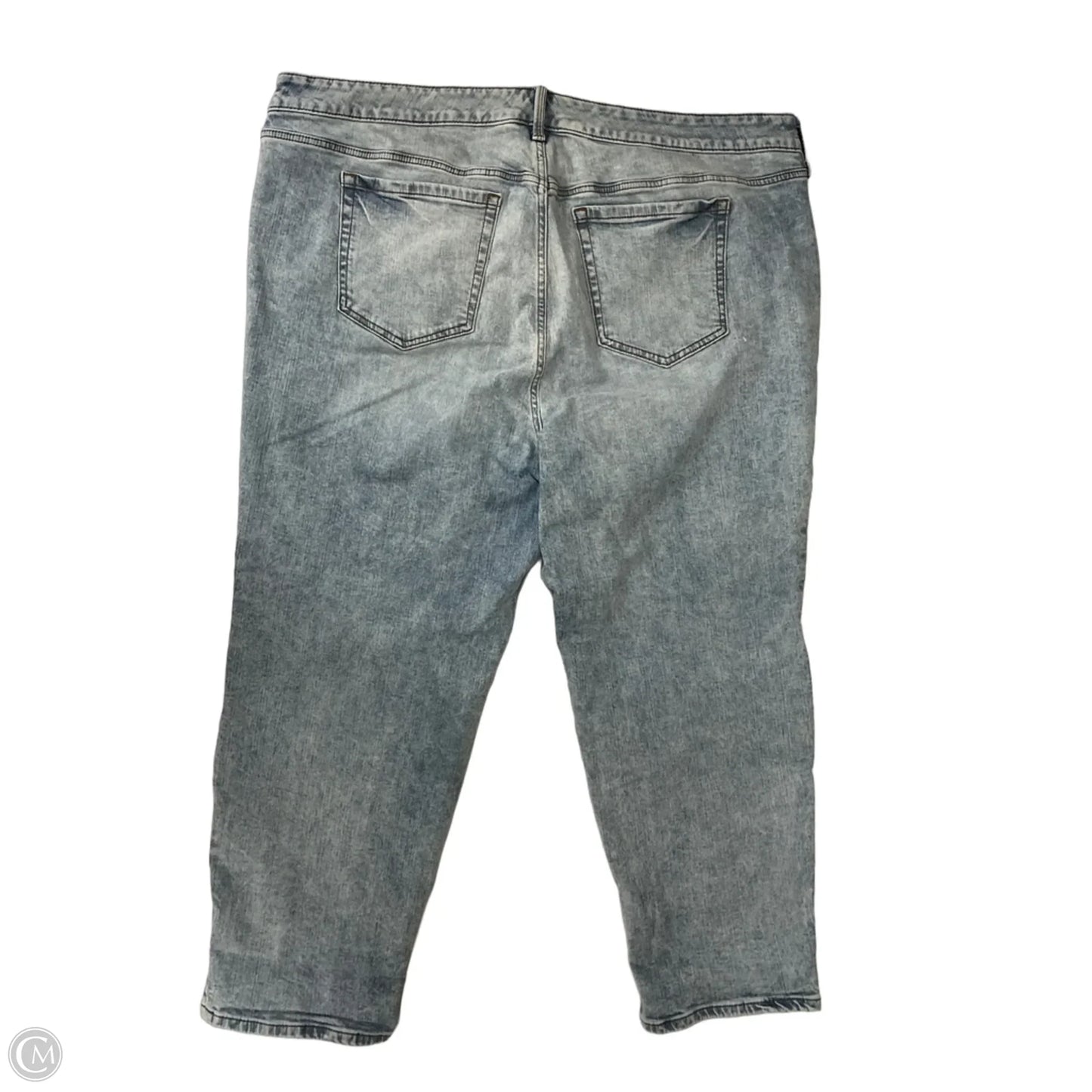 Jeans Boyfriend By Torrid In Blue Denim, Size: 22
